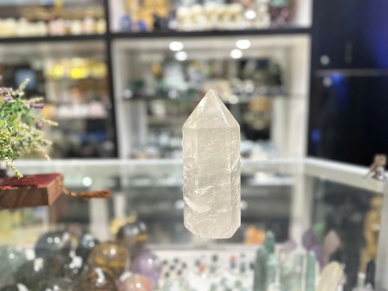 Trụ thạch anh vàng non GM053-S3-4410