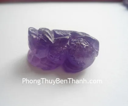 Tỳ hưu thạch anh tím vảy rồng 10.5 FS763